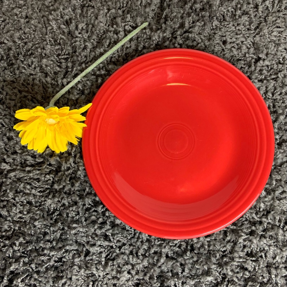 Fiestaware Scarlet Dinner Plate